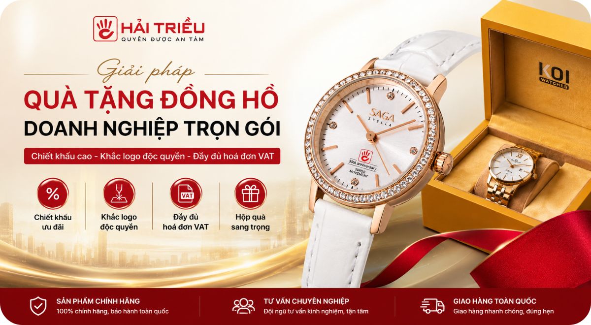 Đồng hồ quà tặng doanh nghiệp