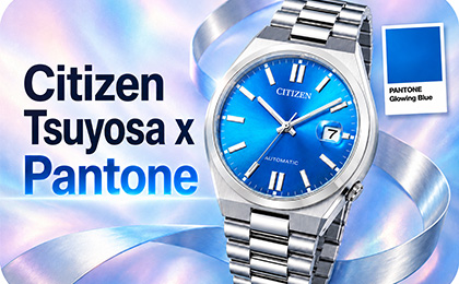 Citizen Tsuyosa Pantone