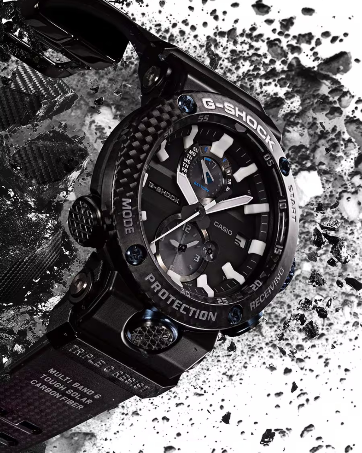 Đồng hồ G-Shock Carbon.