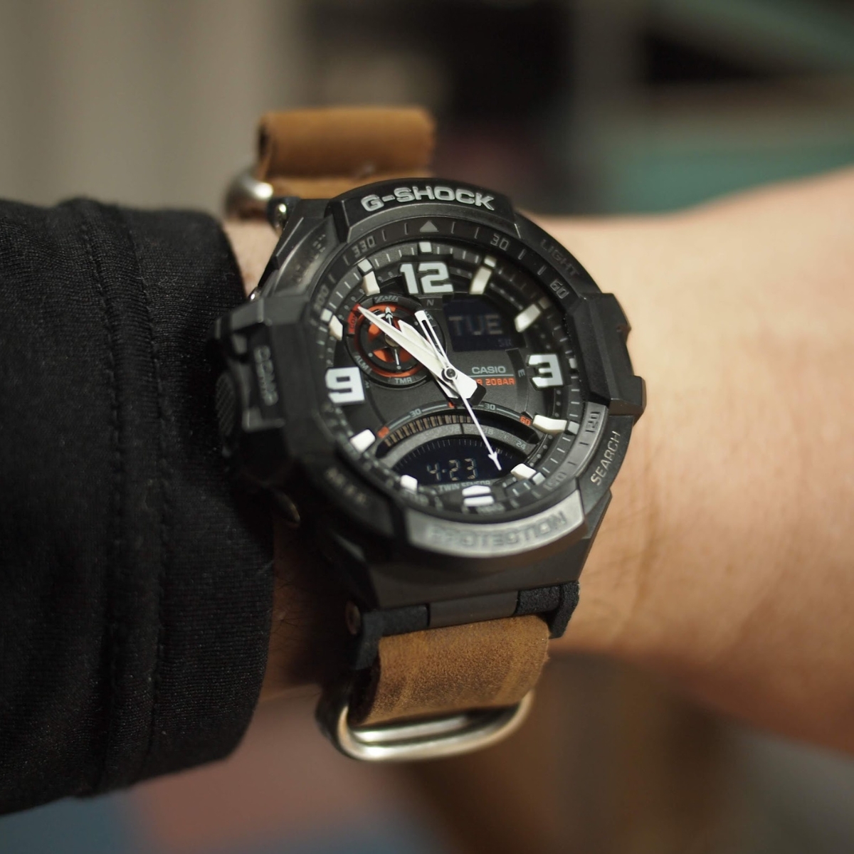Mặt số đồng hồ GA-1000.