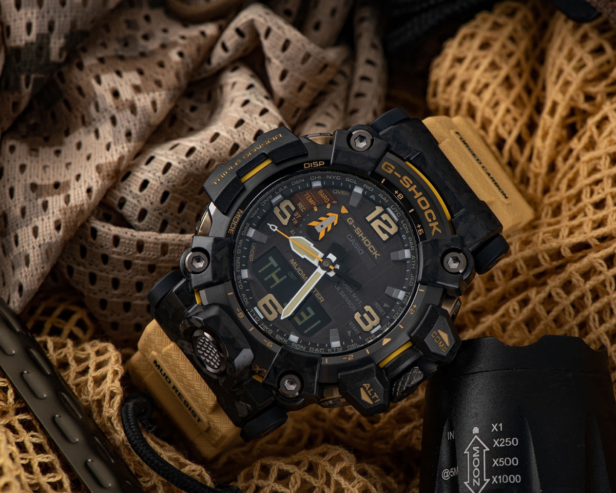 Đồng hồ Casio G-Shock Triple Sensor Mudmaster.