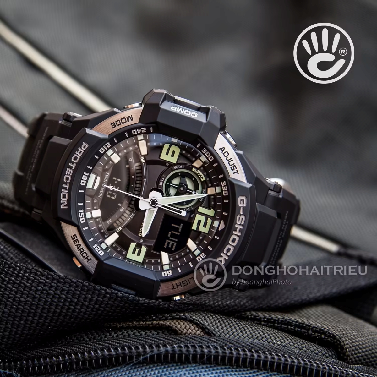 Cận cảnh G-Shock GA-1000.