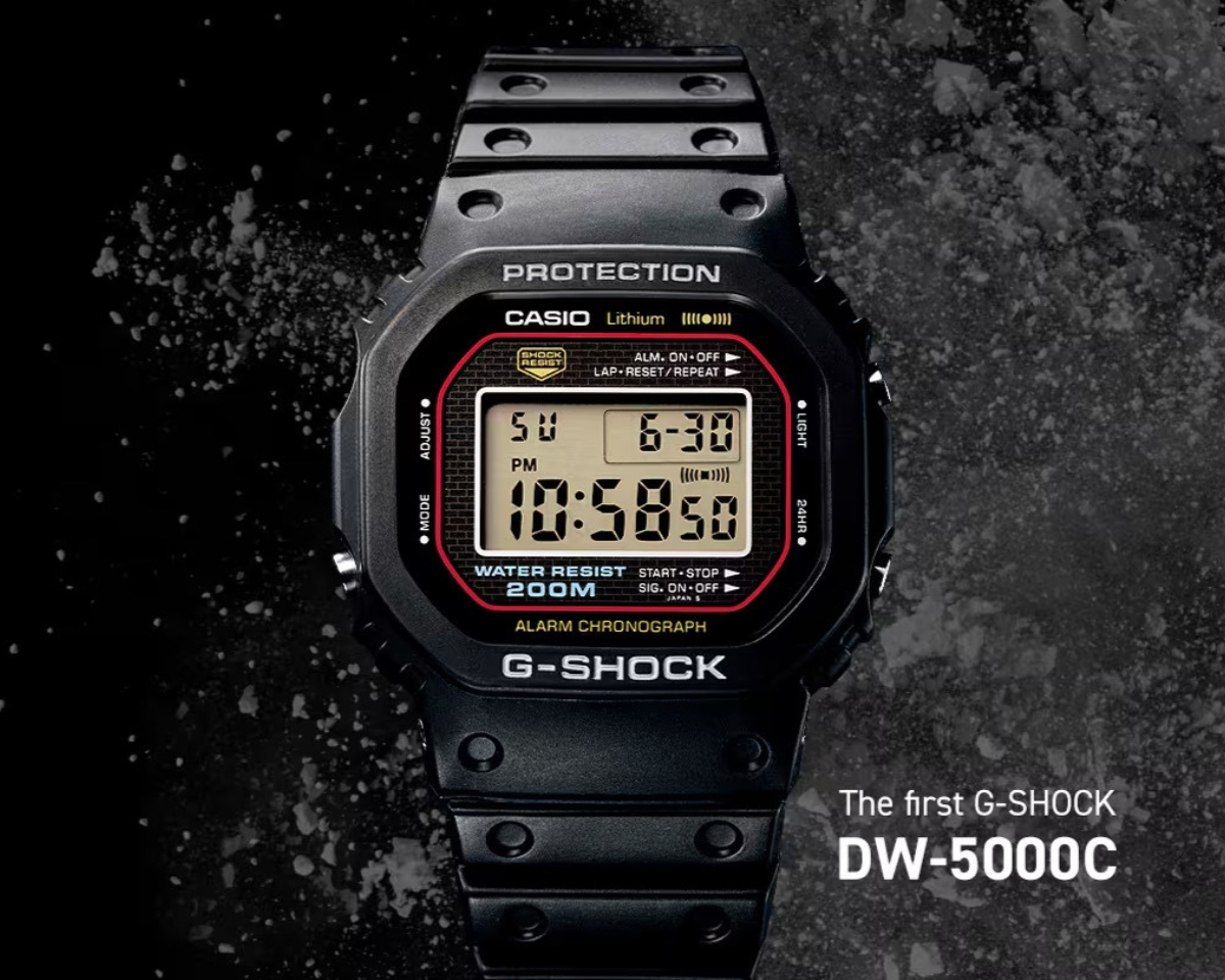 Mẫu Casio G-Shock DW-5000C.