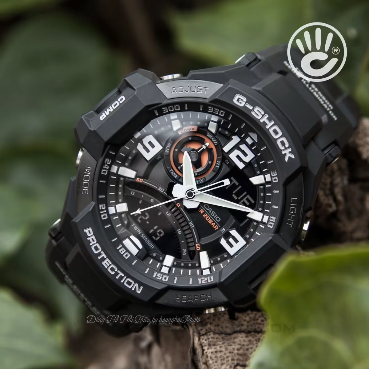 Mặt đồng hồ Casio GA-1000.