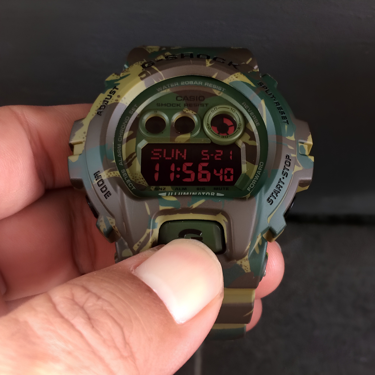 Đồng hồ G-Shock quân đội GD-X6900MC-3DR.