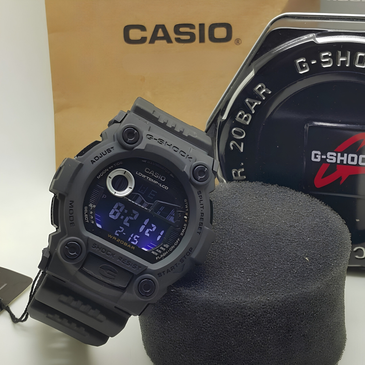 Đèn sáng trên Casio G-Shock Auto Light.