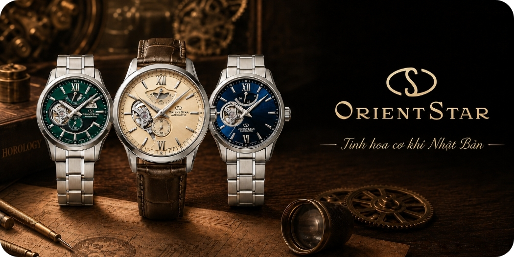 Đồng hồ Orient Star Automatic chính hãng, 1 đổi 1