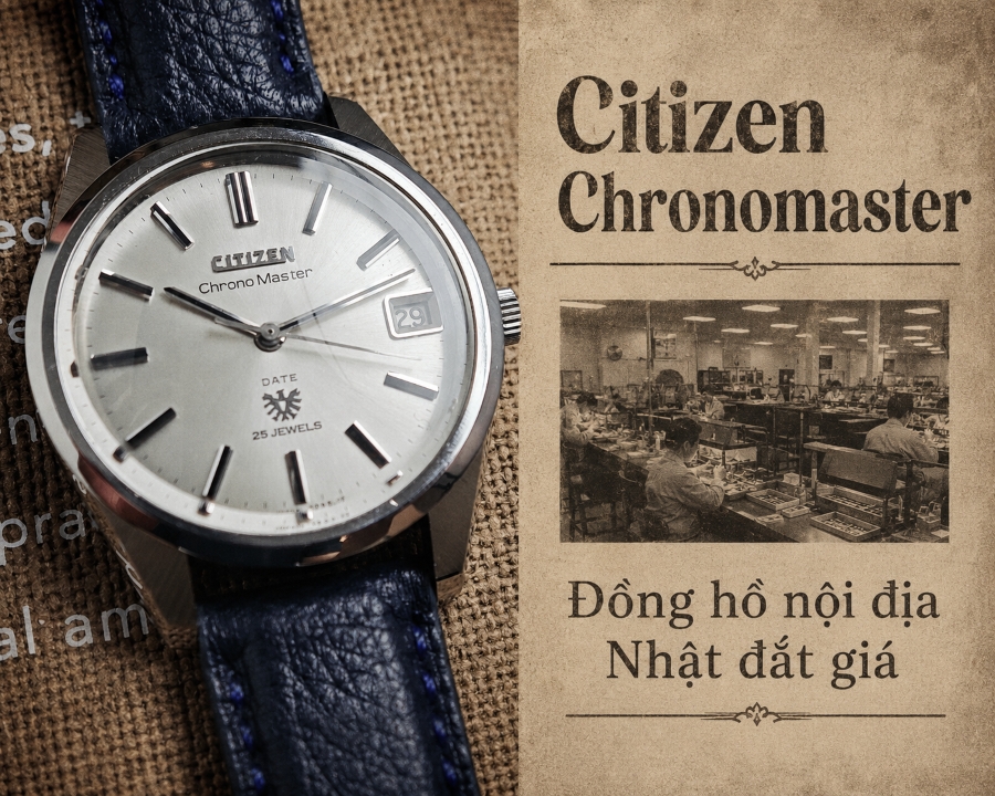 Đồng hồ Citizen Chronomaster.