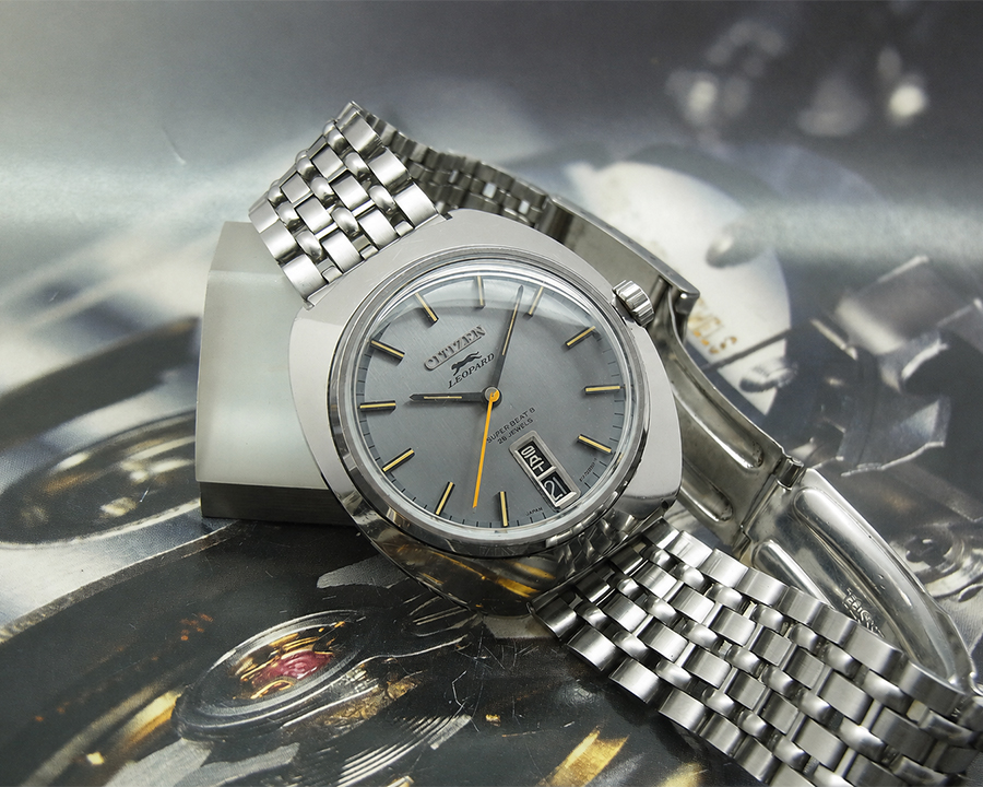 Đồng hồ Citizen Leopard Super Beat 8 tần số 28.800 vph.