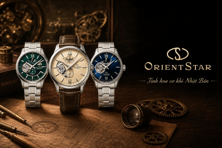 Đồng hồ Orient Star Automatic chính hãng, 1 đổi 1