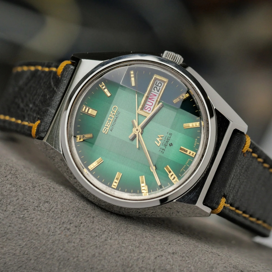 Cùng với Citizen Leopard, Seiko Lord Matic đại diện cho nỗ lực khẳng định chất lượng và độ chính xác của đồng hồ cơ Nhật Bản.
