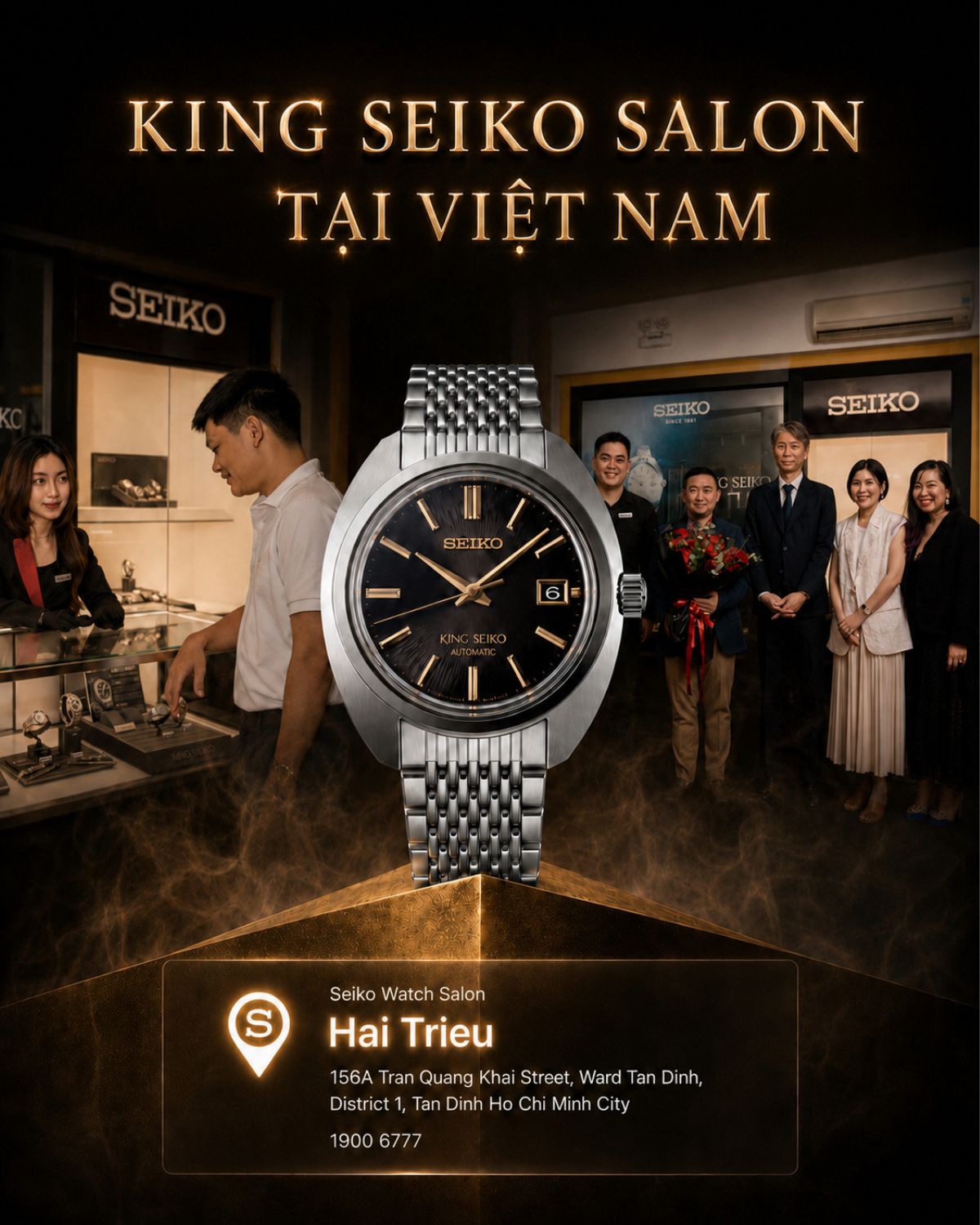 King Seiko Salon tại Việt Nam