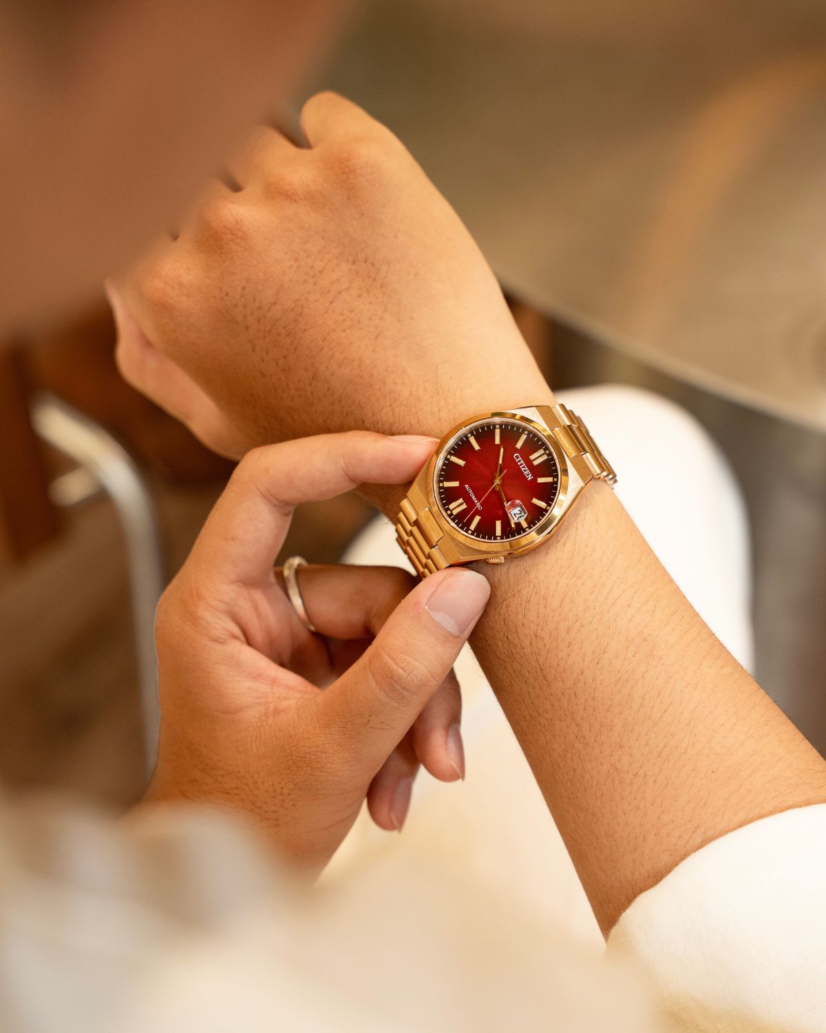 Người phù hợp với đồng hồ Citizen nam Automatic
