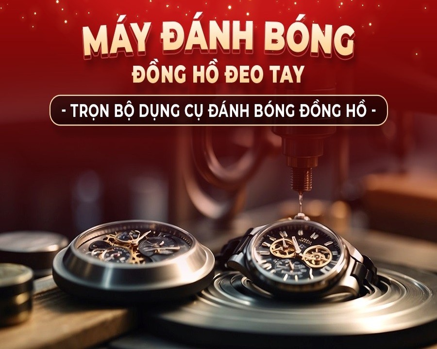 Máy đánh bóng đồng hồ đeo tay