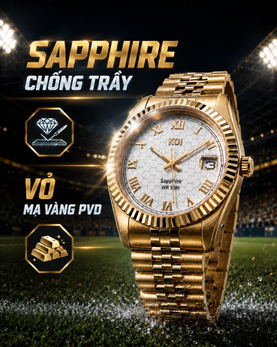 vo pvd kinh sapphire dong ho koi bong da