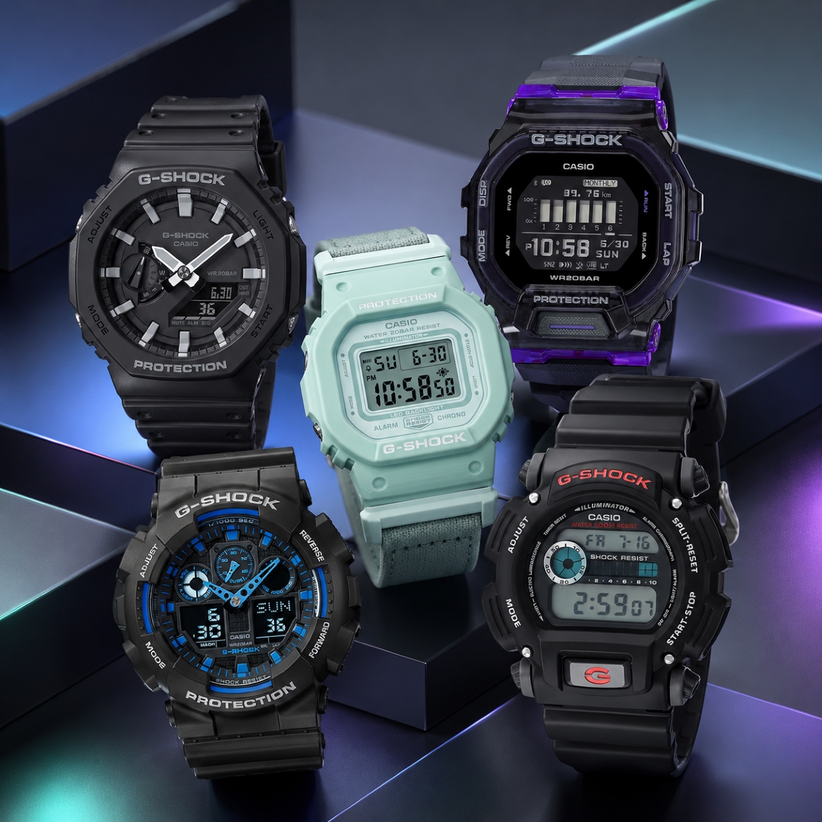 Các mẫu Đồng hồ G-Shock cho tay nhỏ đẹp.