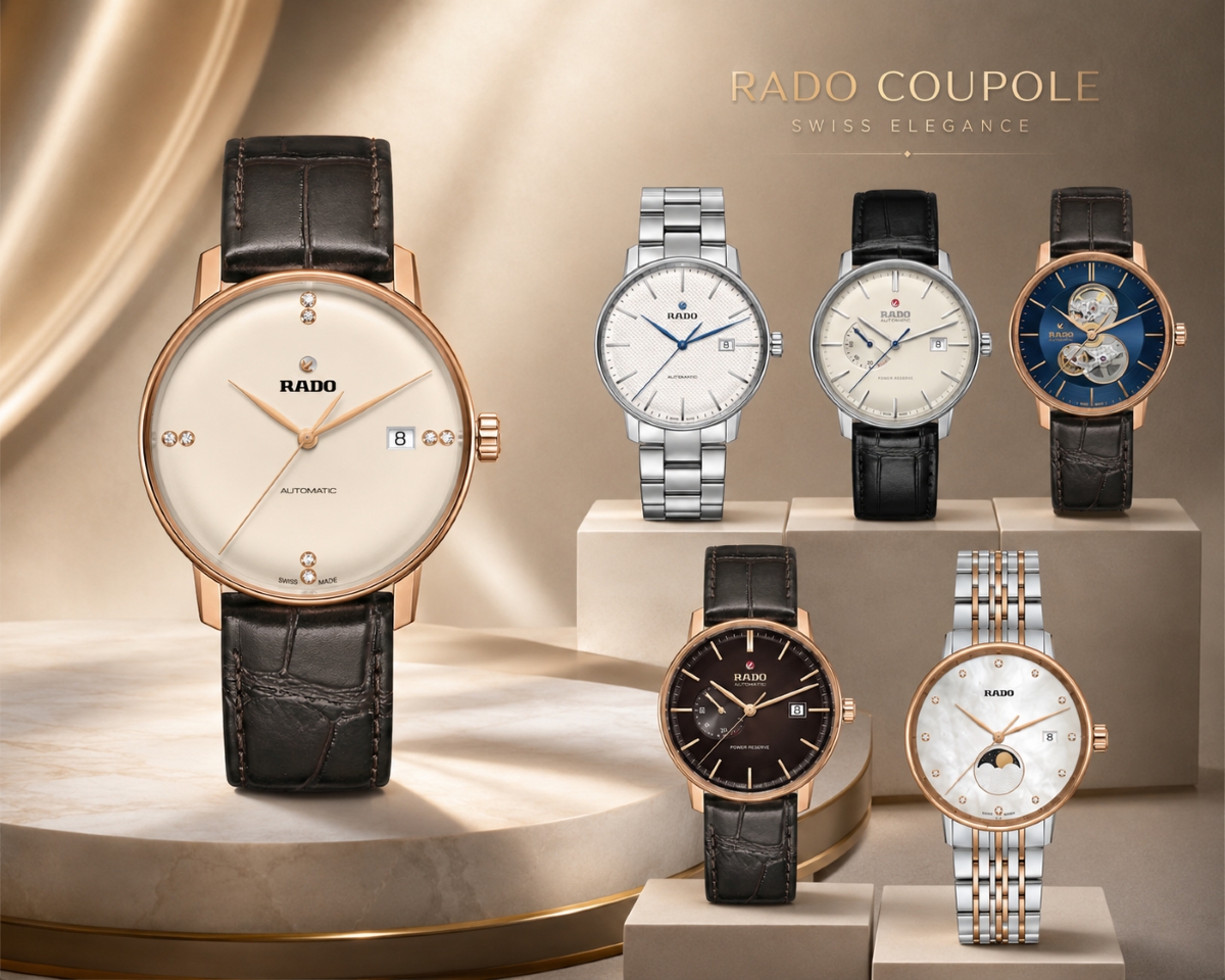 Bộ sưu tập Rado Coupole Thụy Sỹ.
