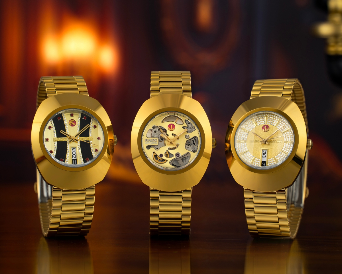 Ba mẫu đồng hồ thuộc bộ sưu tập Rado DiaStar Original.