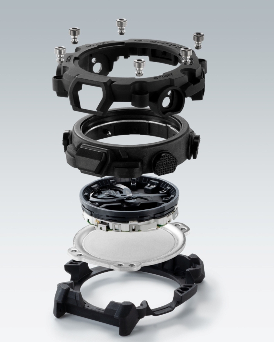 Cấu trúc Carbon Core Guard đồng hồ G-Shock 2200.