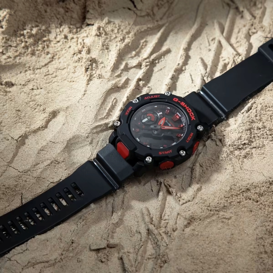 GA-2200 có cấu trúc chống sốc đặc trưng G-Shock.