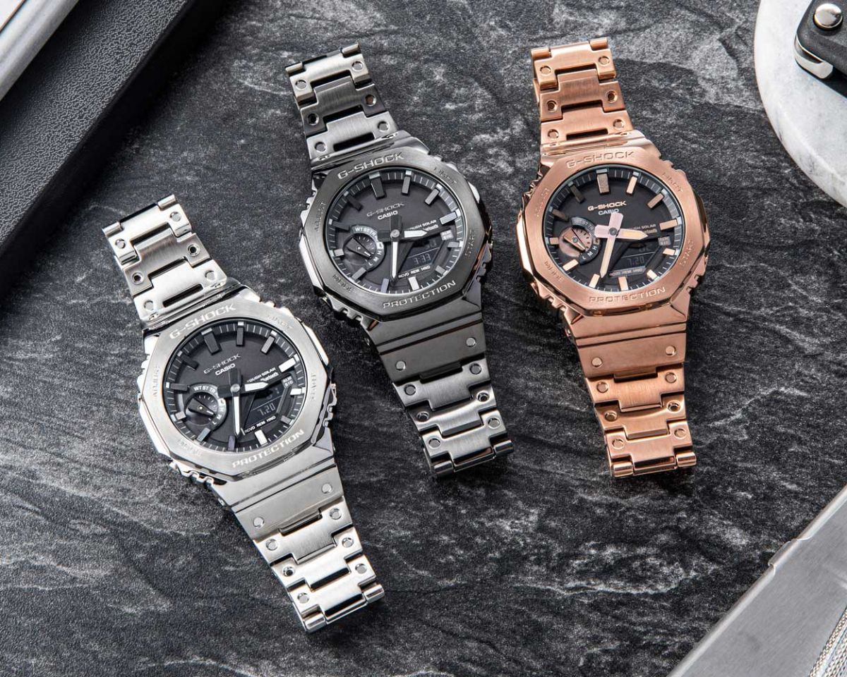 Đồng hồ G-Shock GM-B2100 full metal cao cấp.