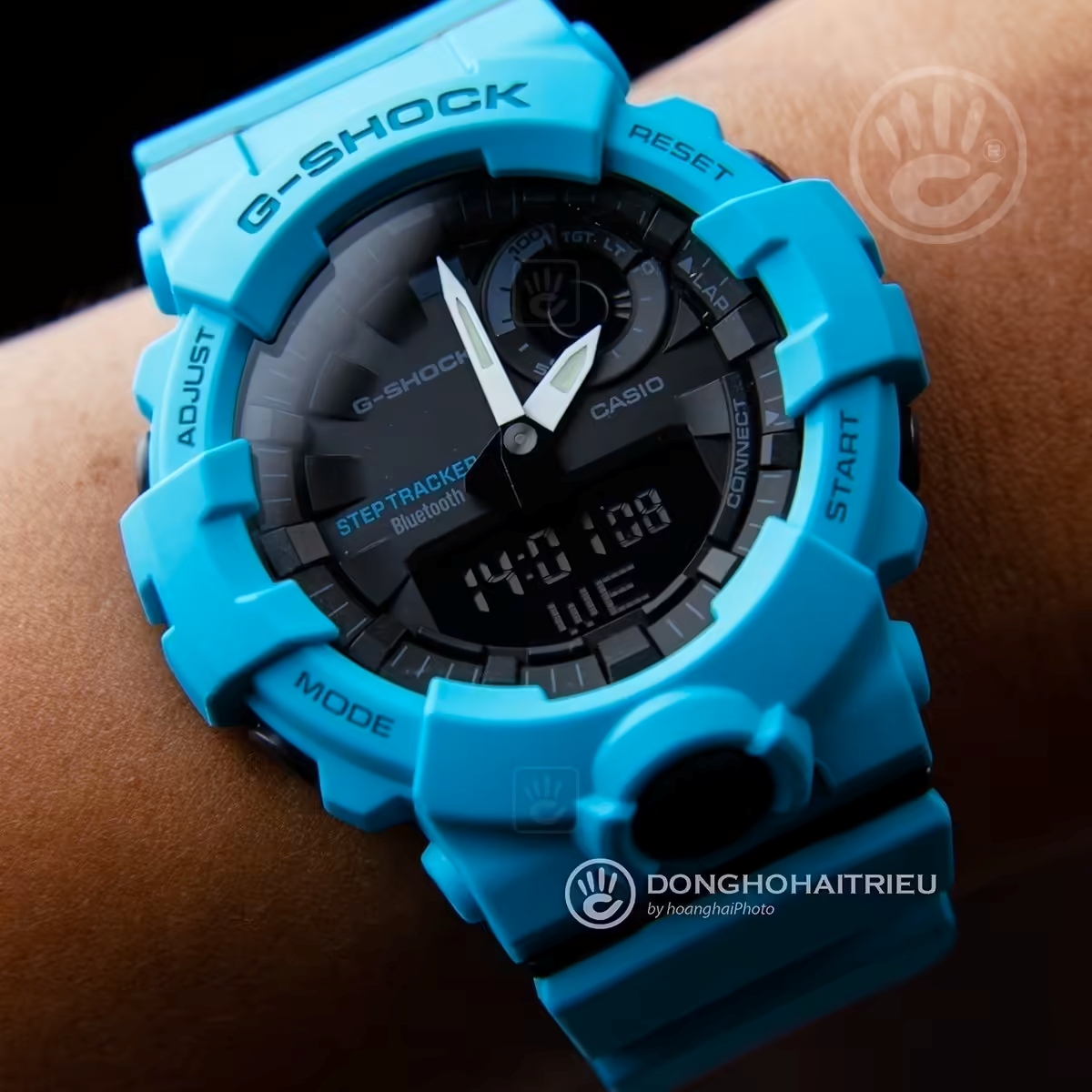 Đồng hồ G-Shock GBA-800-2A2DR trọng lượng chỉ 61g.