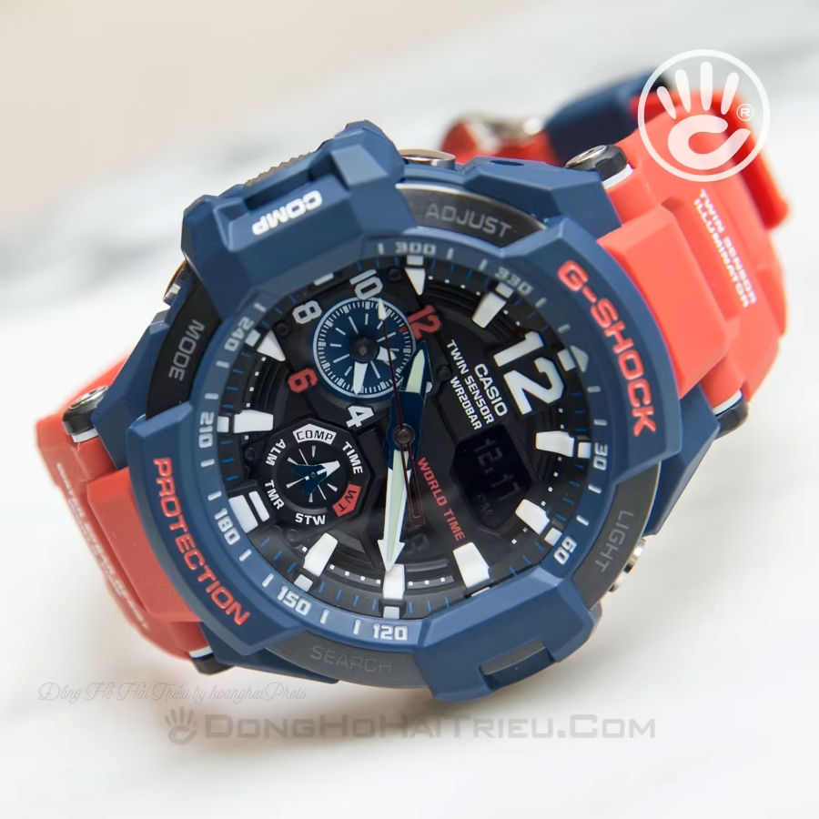 GA-1100 thuộc dòng Gravitymaster có kích thước hầm hố.