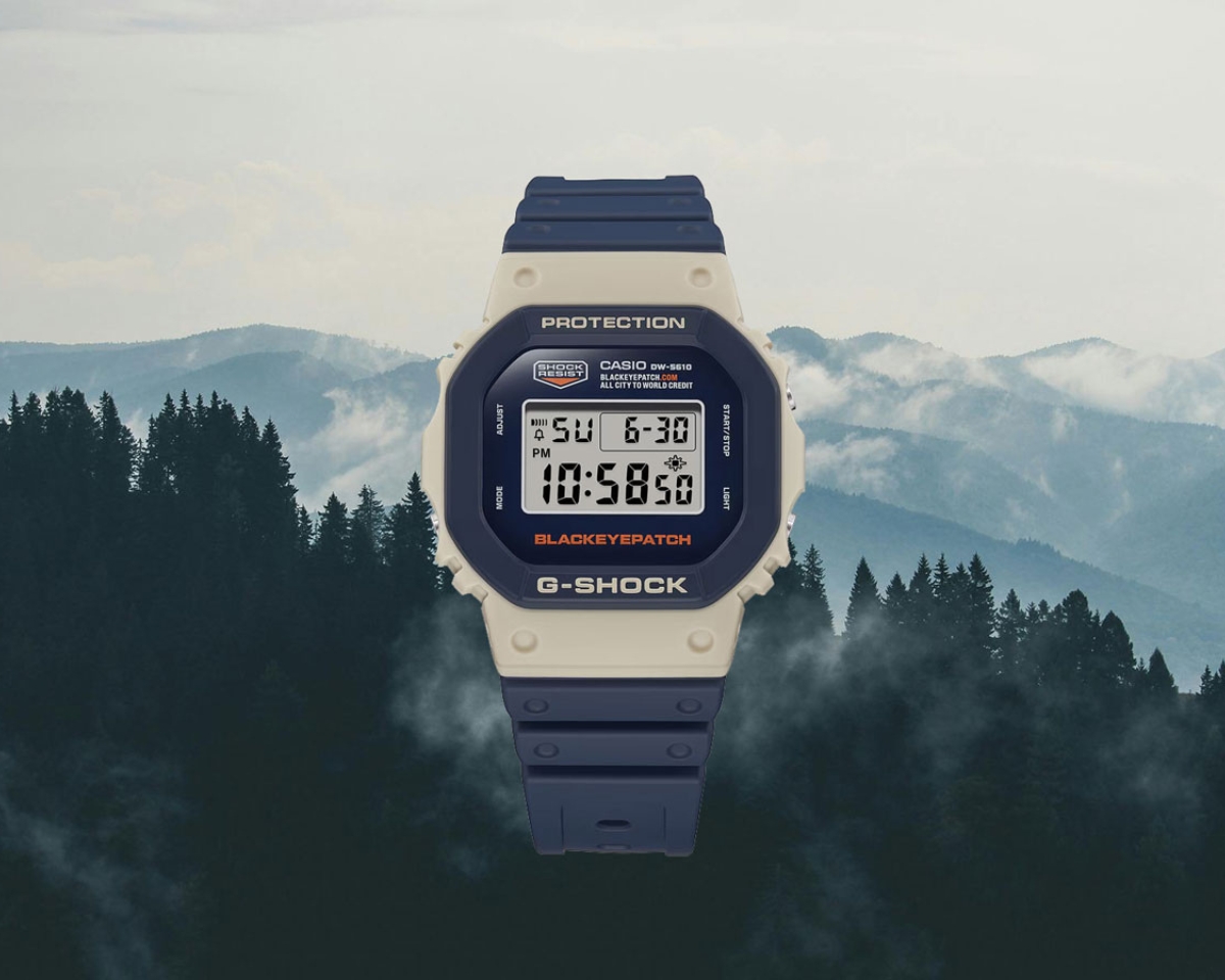 Mẫu G-Shock DW-5610BEP-2 phối màu cá tính.