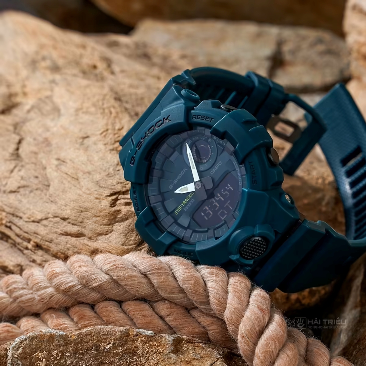 G-Shock GBA-800-3ADR vẫn có thể hoạt động bình thường khi không kết nối Bluetooth.