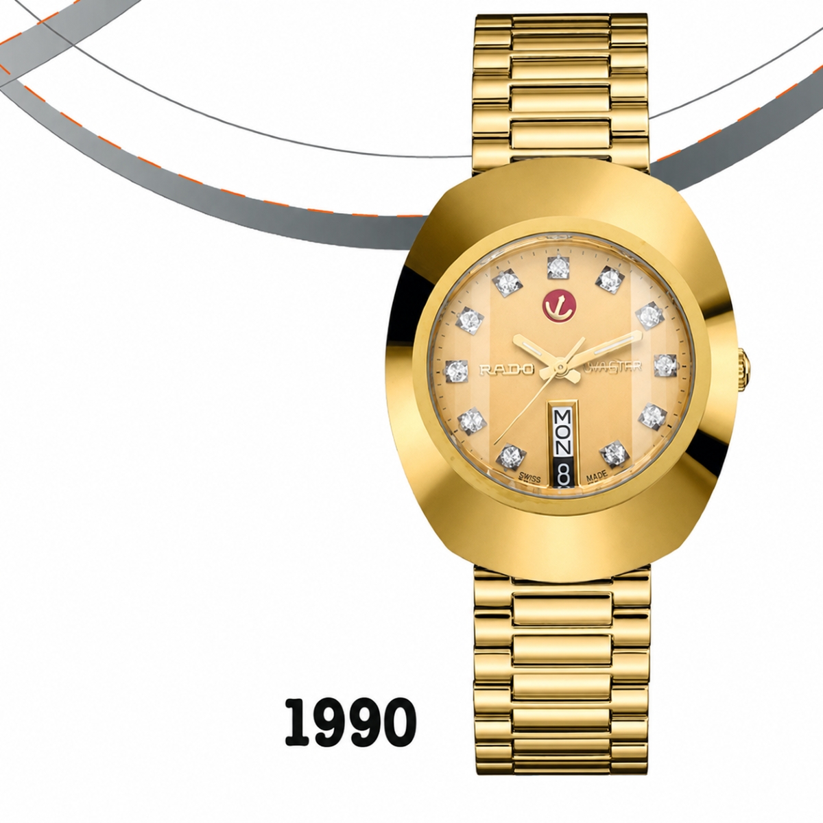 Mẫu “The Original” DiaStar ra mắt năm 1990 được ưa chuộng của Rado.