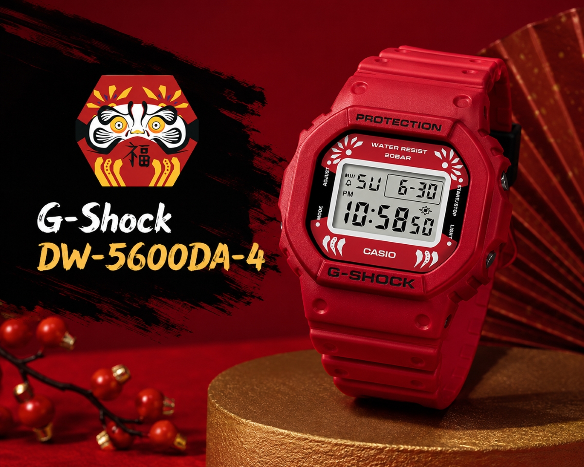 Mẫu DW-5600DA-4 thuộc bộ sưu tập Daruma.