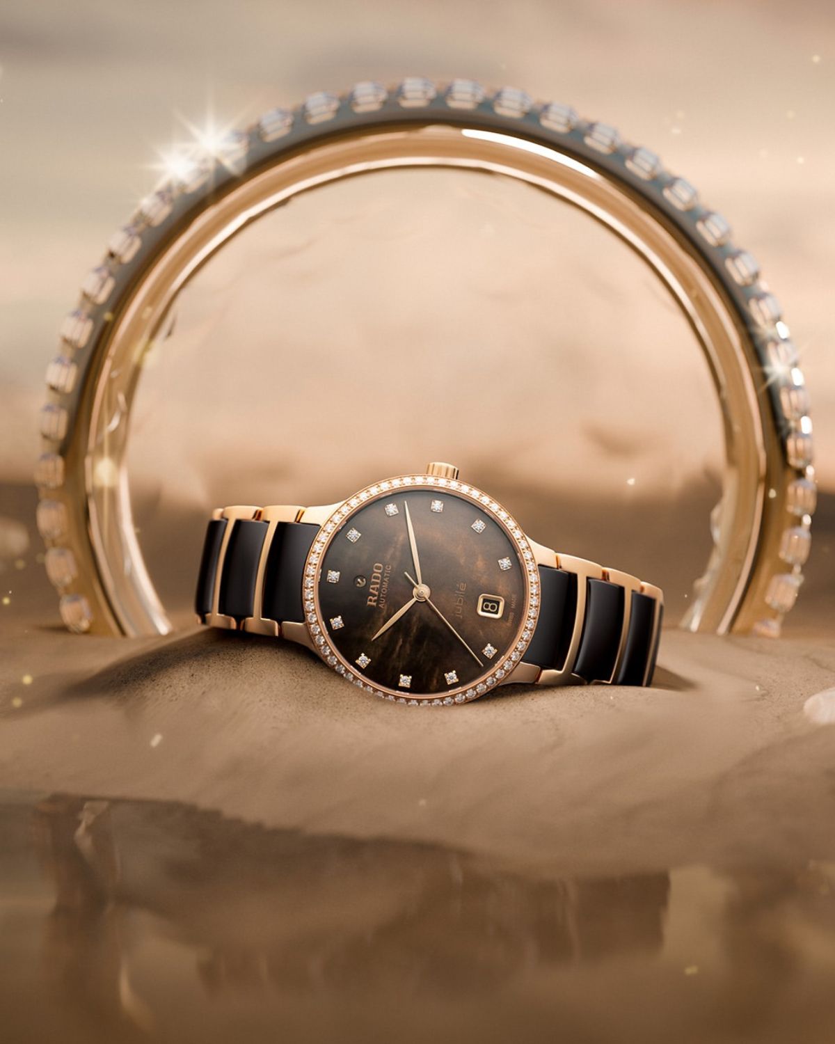 Rado Jubilé không phải là bộ sưu tập mà là các sản phẩm có sử dụng kim cương và có dòng chữ này trên mặt số