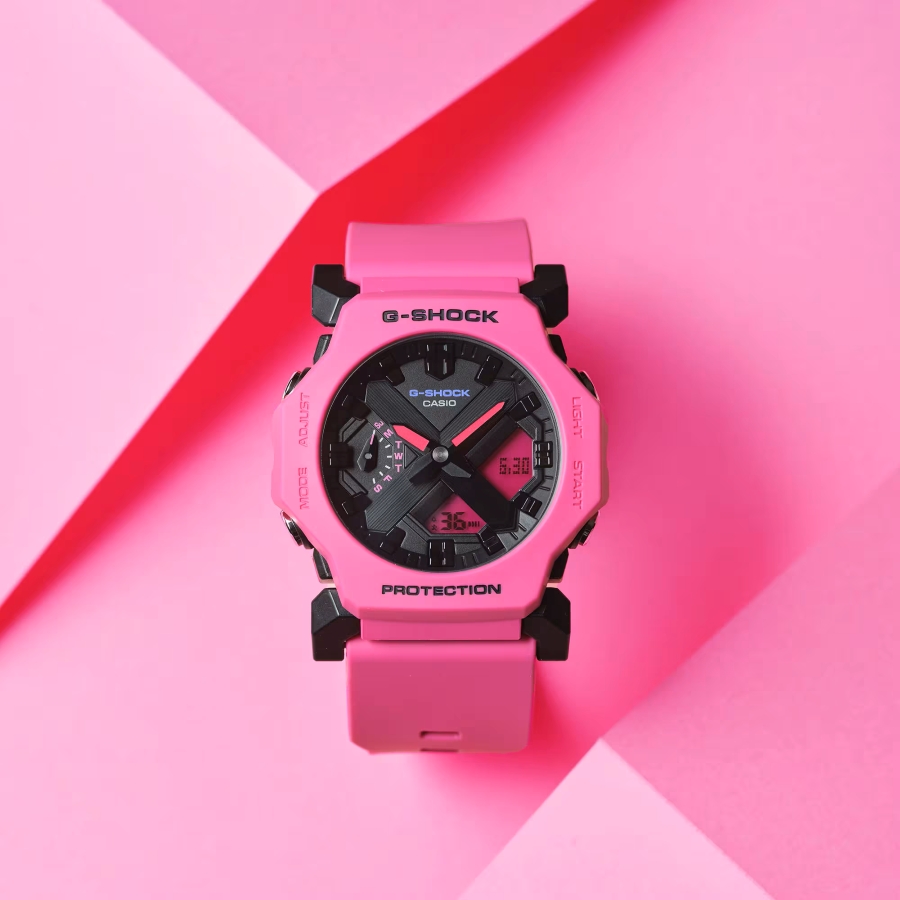 Mẫu GA-2300-4A màu hồng nổi bật.