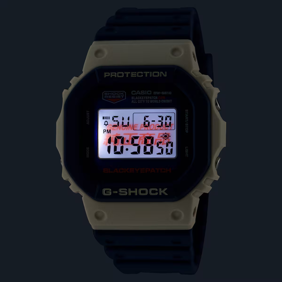 Mẫu G-Shock mặt vuông DW-5610BEP-2.