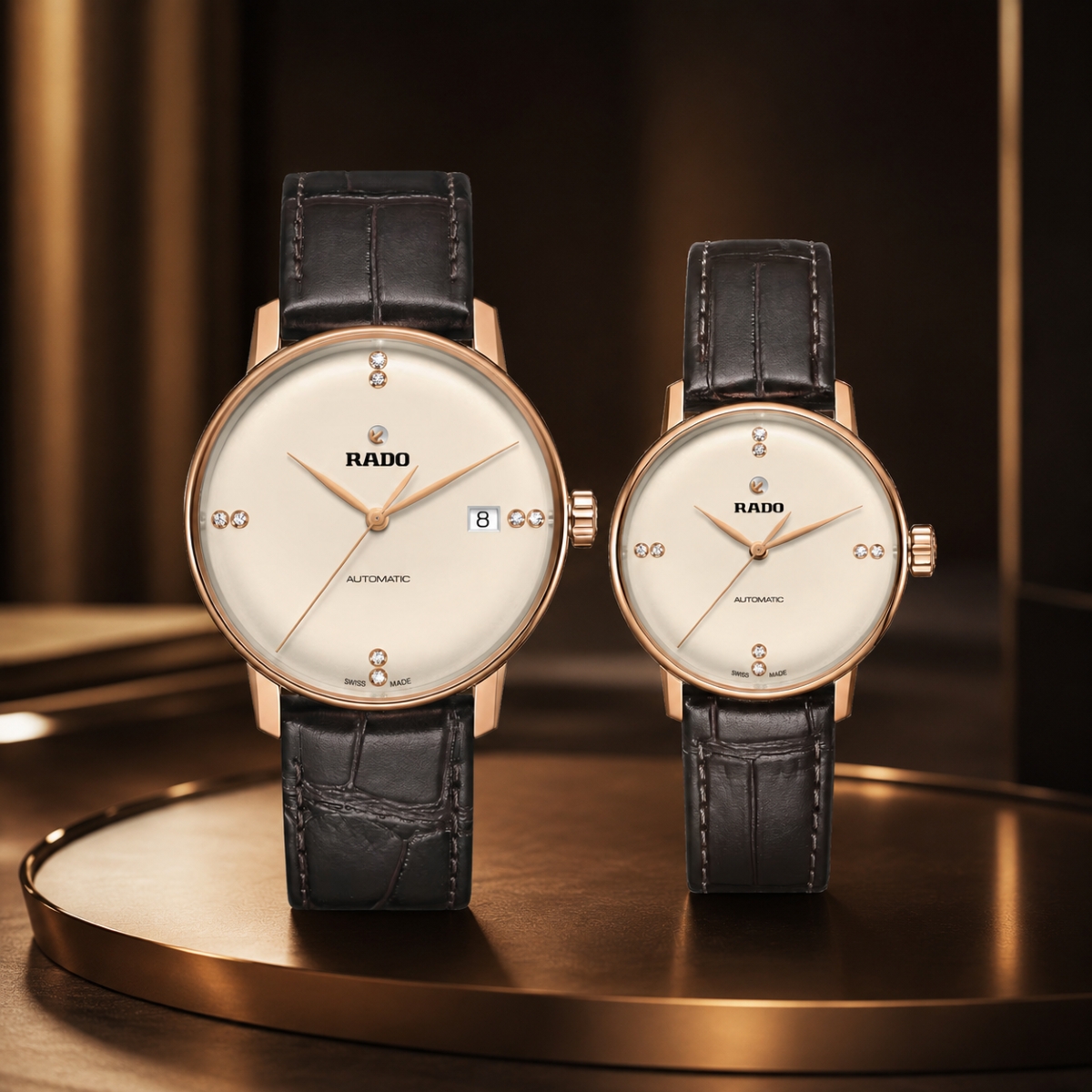 Bộ đôi Coupole Automatic Diamonds R22861765 37,7mm và R22865765 31,8mm.