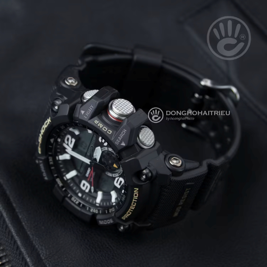 Thiết kế nút bấm trên G-Shock Twin Sensor.