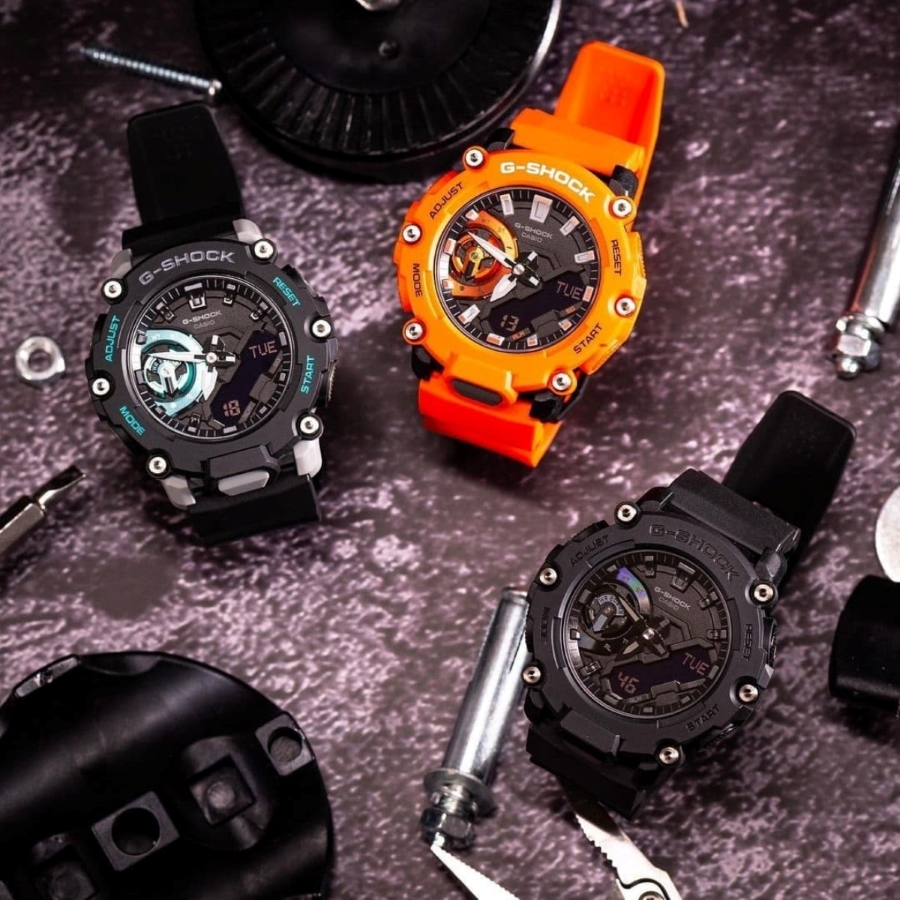Ba mẫu GA-2200M-1A, GA-2200M-4A và GA-2200BB-1A.