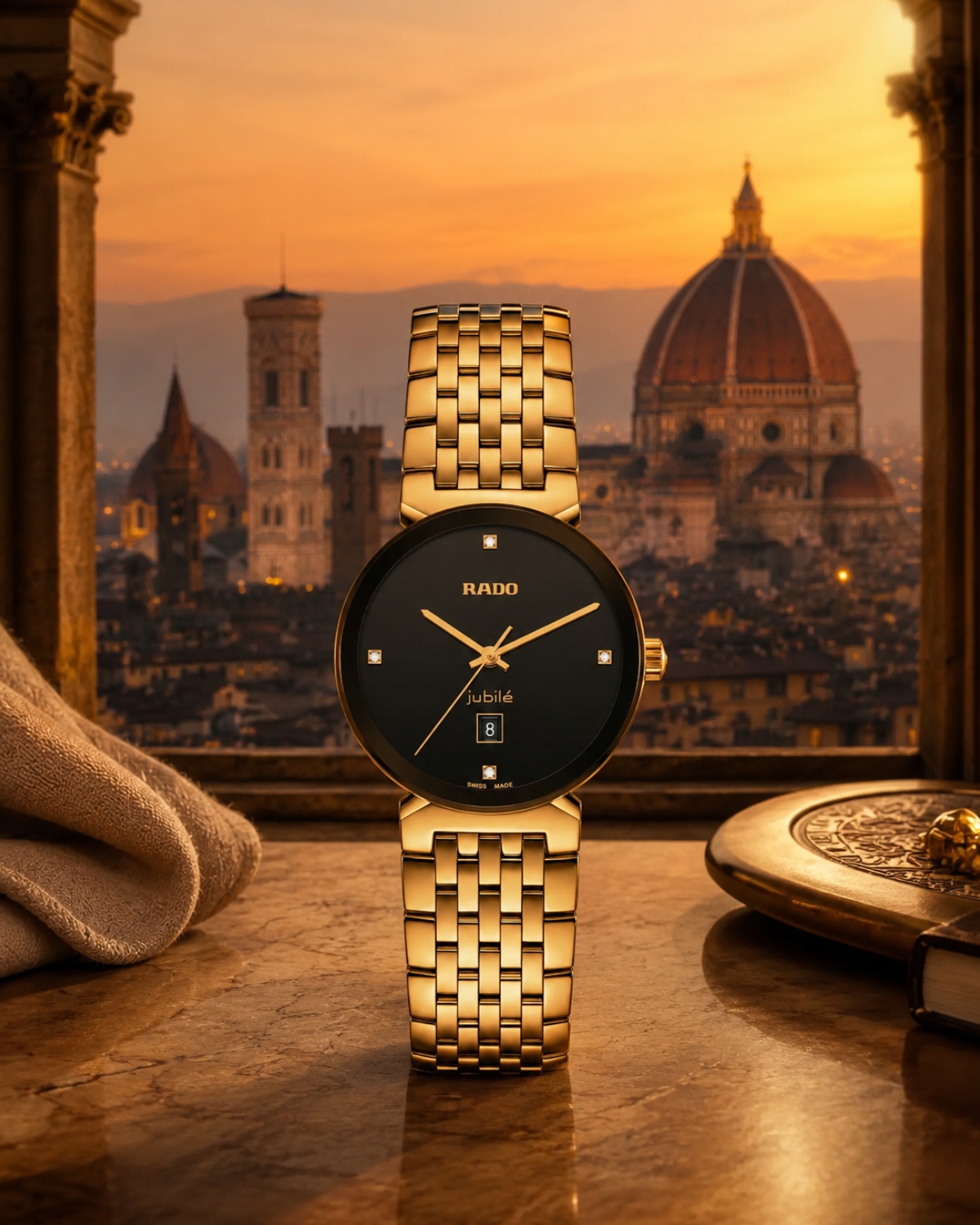 Bộ sưu tập Rado Florence lấy cảm hứng từ vẻ đẹp thành phố Florence và tinh thần Phục Hưng Ý.