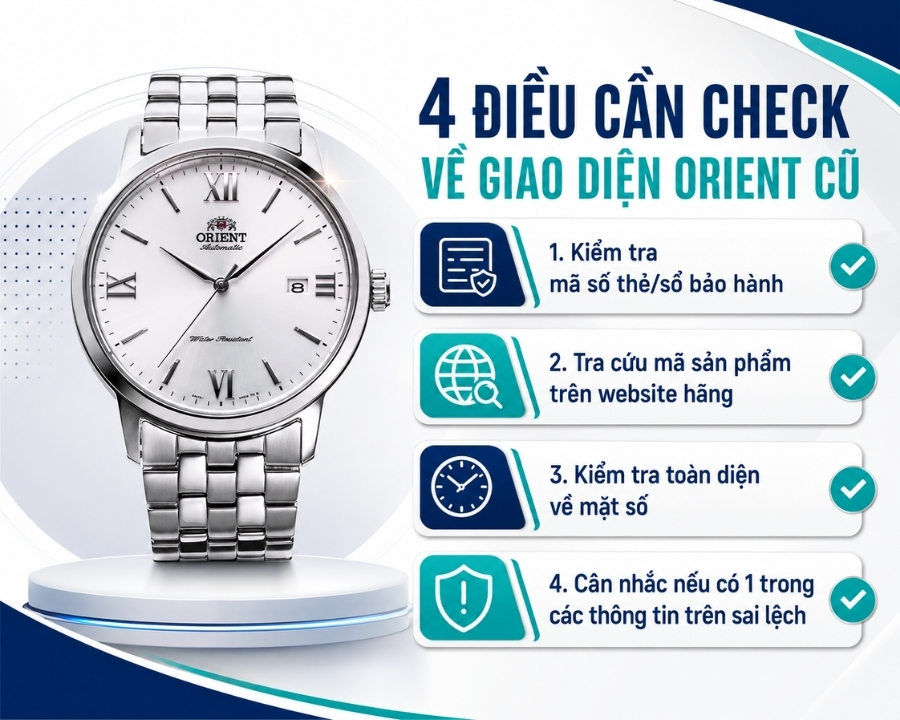 4 điều cần check về giao diện orient cũ