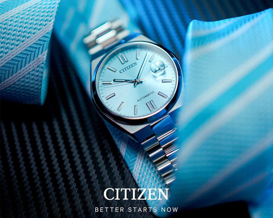 Giải mã sức hút của đồng hồ Citizen Tsuyosa-Tiffany-Blue