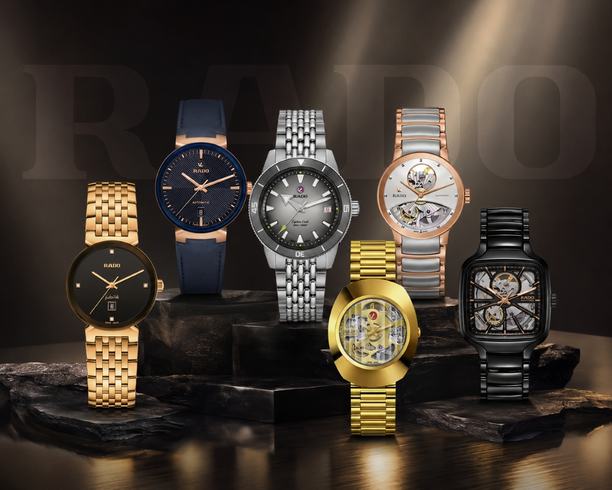 Các mẫu đồng hồ Rado Thụy Sỹ.
