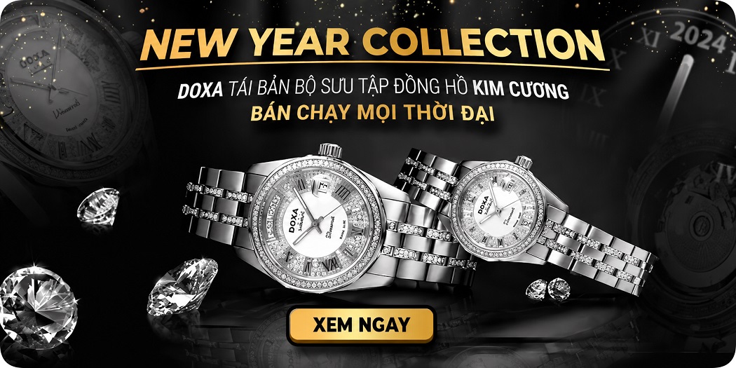 Đồng hồ kim cương chính hãng 100%, đính kim cương thật được khai thác từ thiên nhiên
