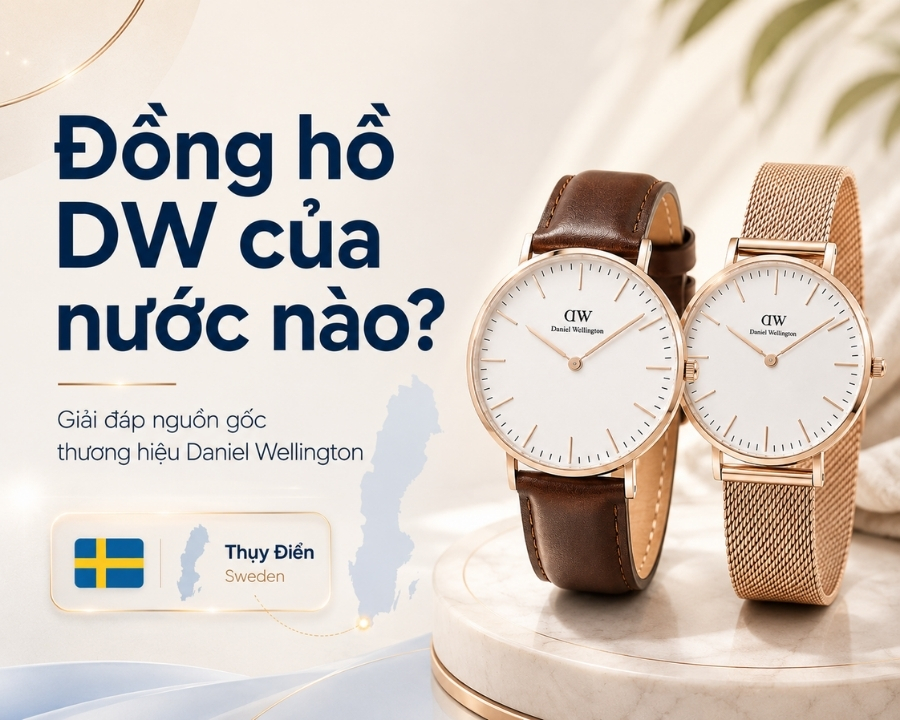 Đồng hồ DW của nước nào? Nguồn gốc và chủ sở hữu hiện nay