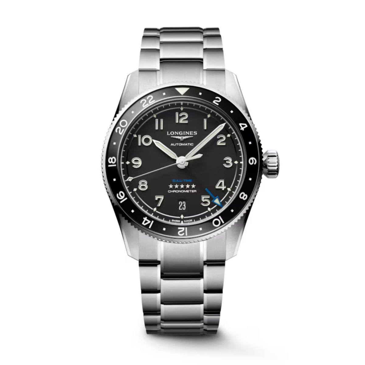 Đồng hồ Longines Spirit Zulu Time L3.802.4.53.6 - Ảnh 1