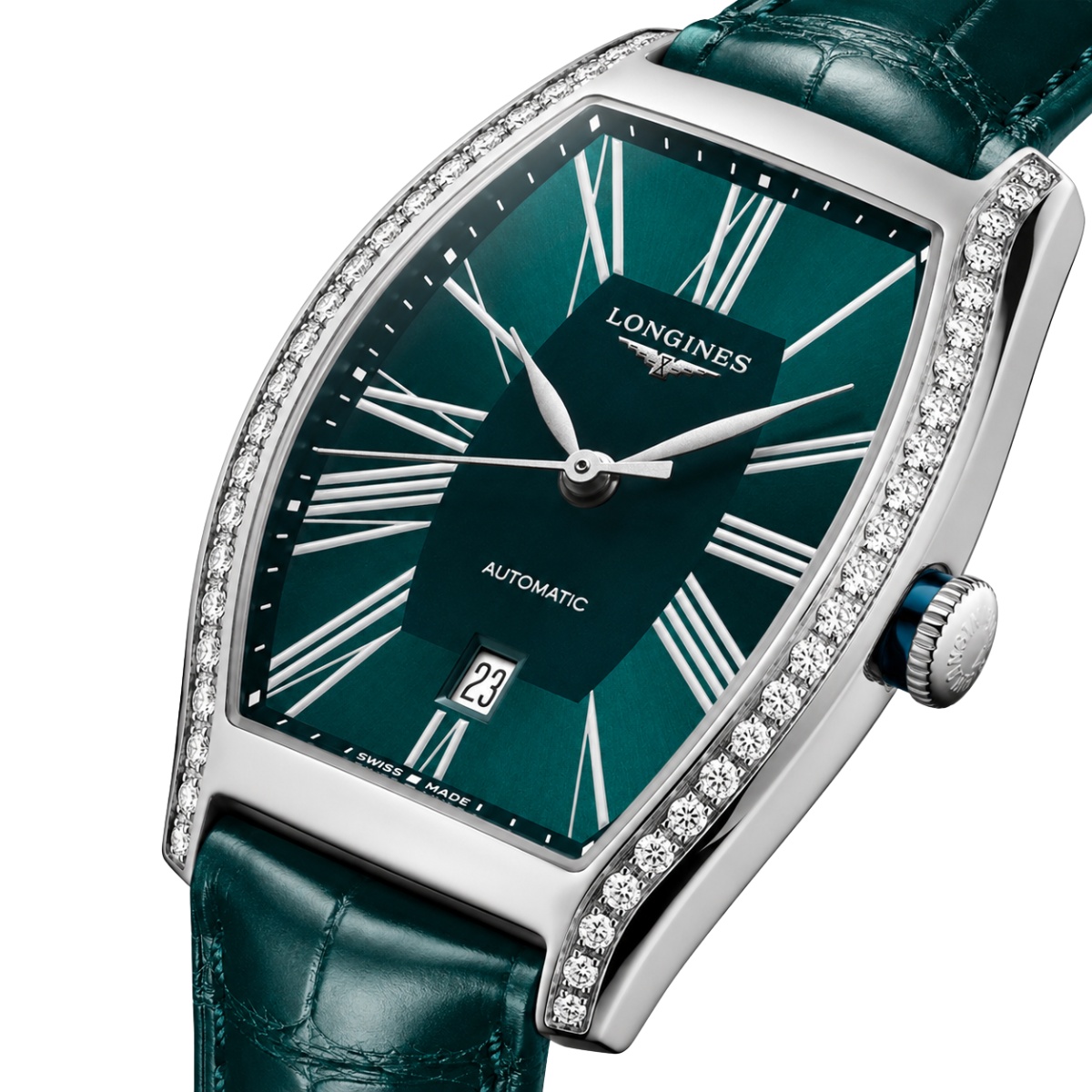 Đồng hồ Longines Evidenza L2.142.0.60.2 chính hãng, đính kim cương - Ảnh 2
