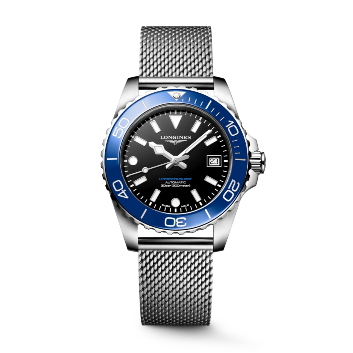 Đồng hồ Longines Hydroconquest L3.779.4.90.6 chính hãng - Ảnh 1