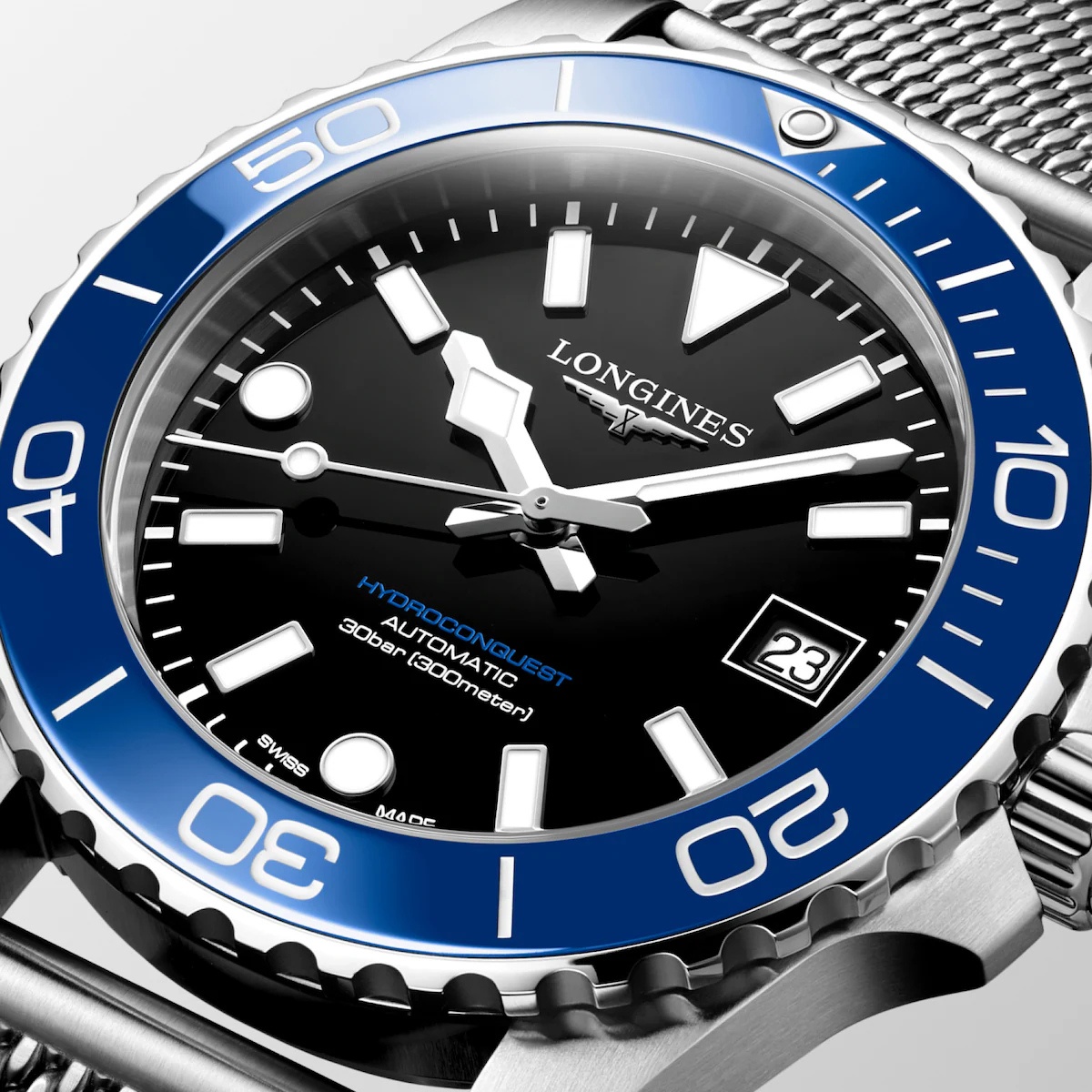 Đồng hồ Longines Hydroconquest L3.779.4.90.6 chính hãng - Ảnh 2