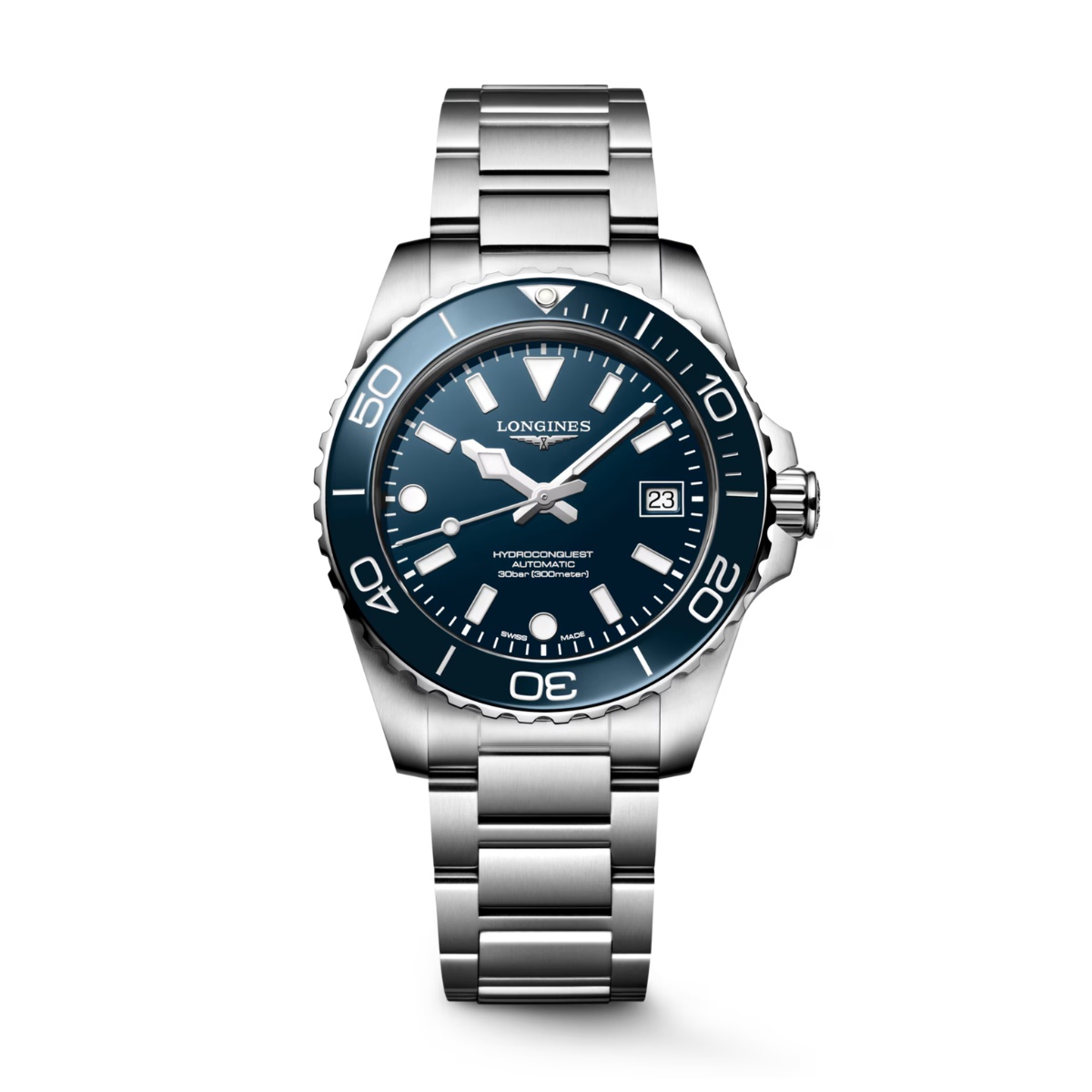 Đồng hồ Longines Hydroconquest L3.779.4.96.6 chính hãng - Ảnh 1