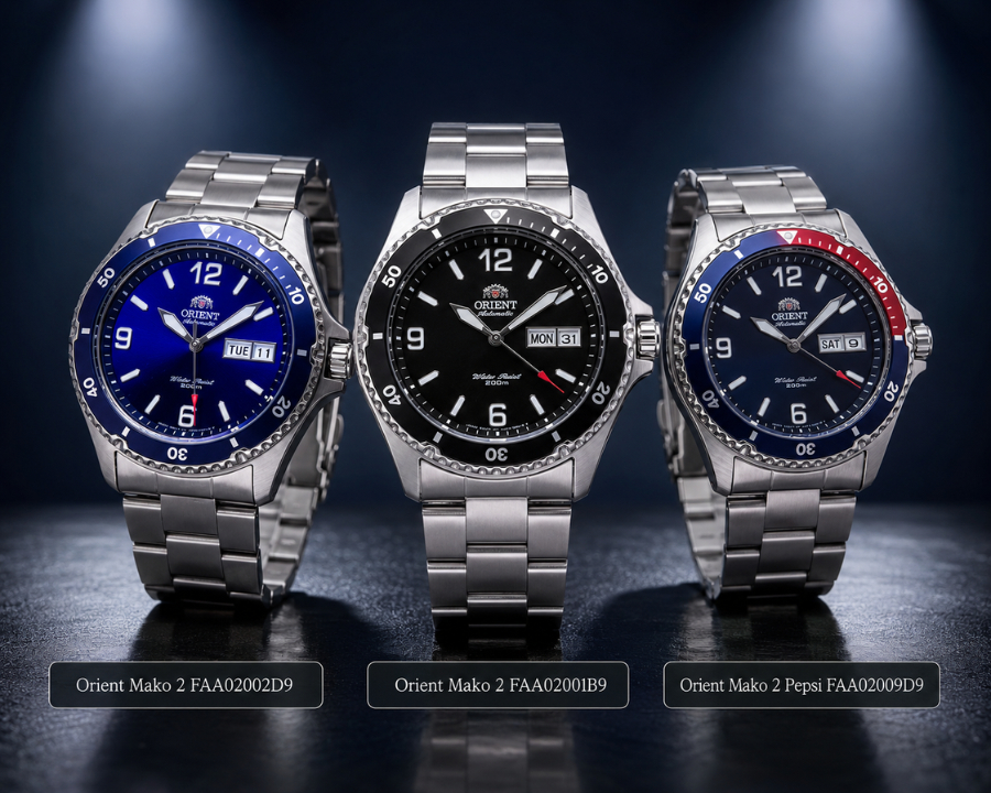 Một số mẫu orient mako 2