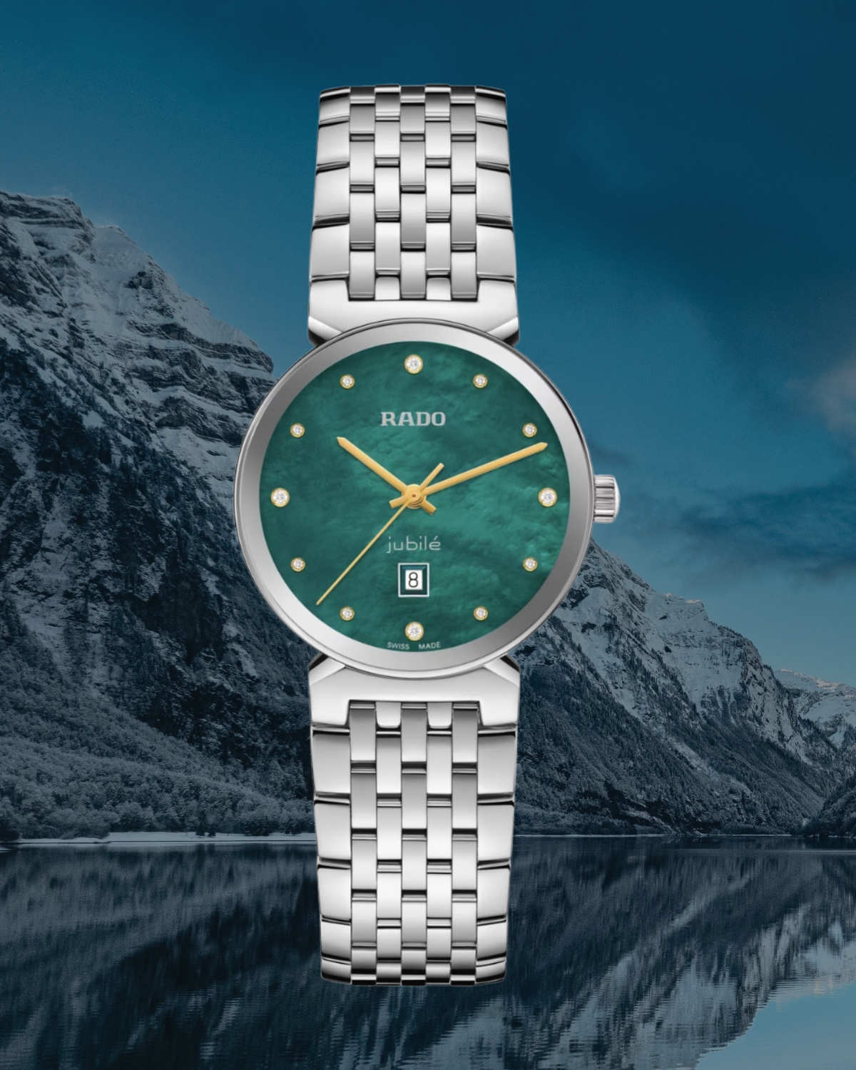 Phiên bản Rado Florence R48913903 có vỏ và dây làm từ thép không gỉ bền bỉ.